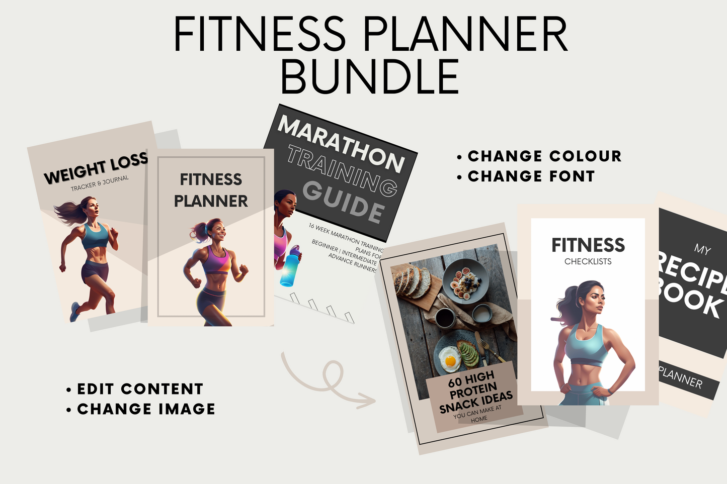 The Ultimate Fitness Planner Bundle