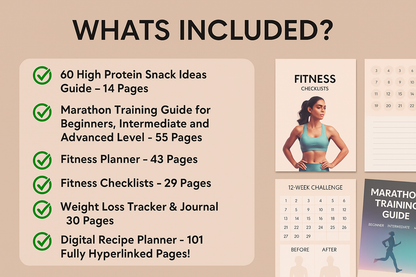 The Ultimate Fitness Planner Bundle